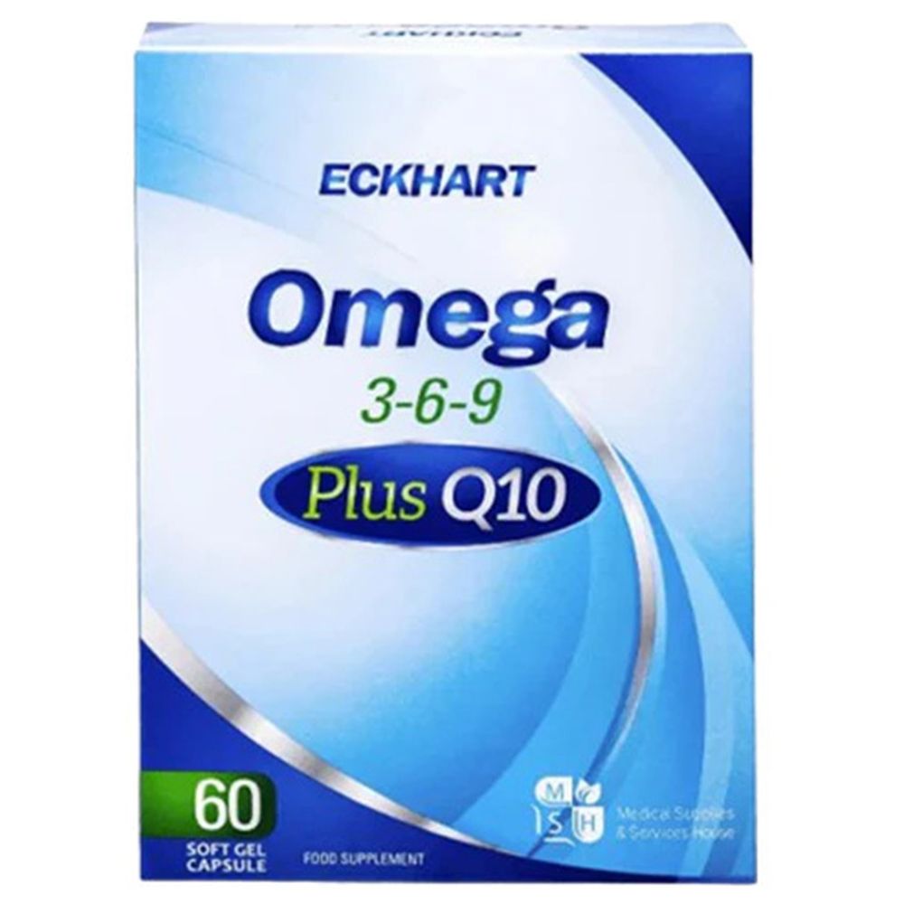Omega 3-6-9 With Co-Q10 Capsules - 60 Pcs