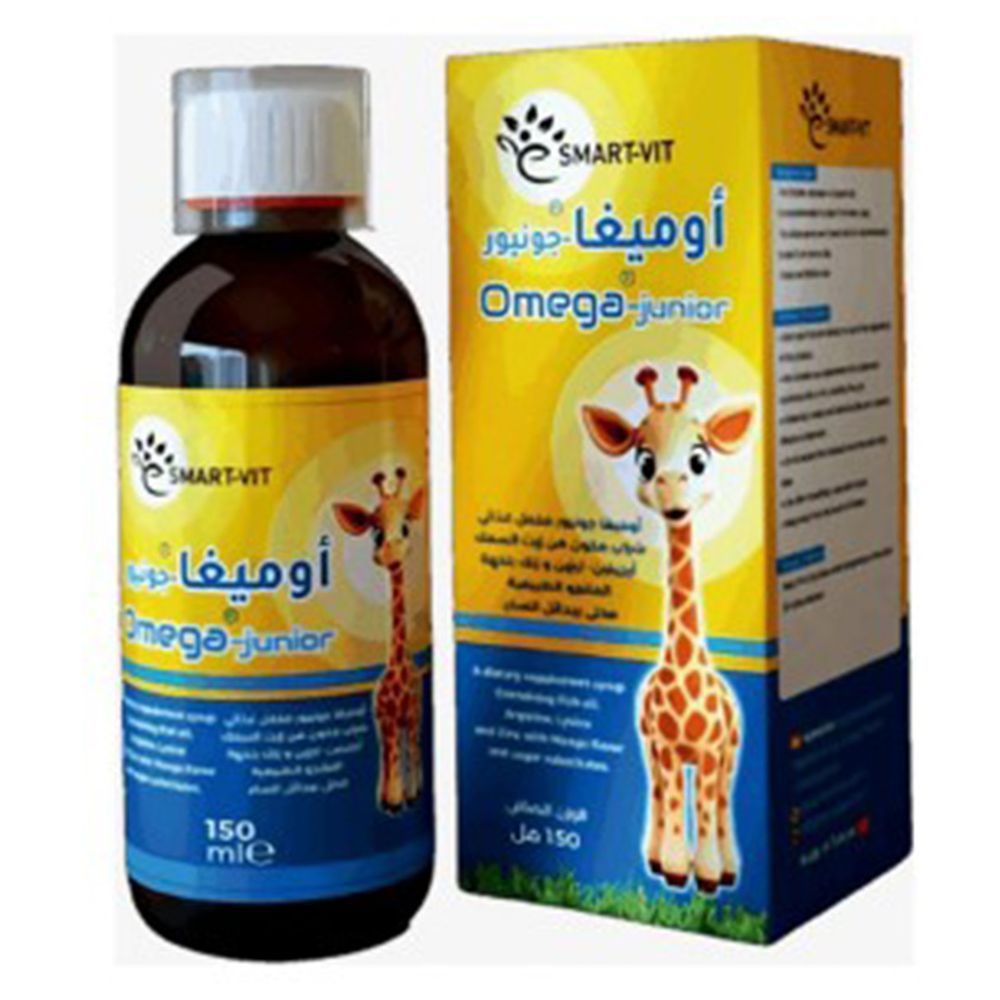 Omega Junior Supplement Syrup - 150 ml