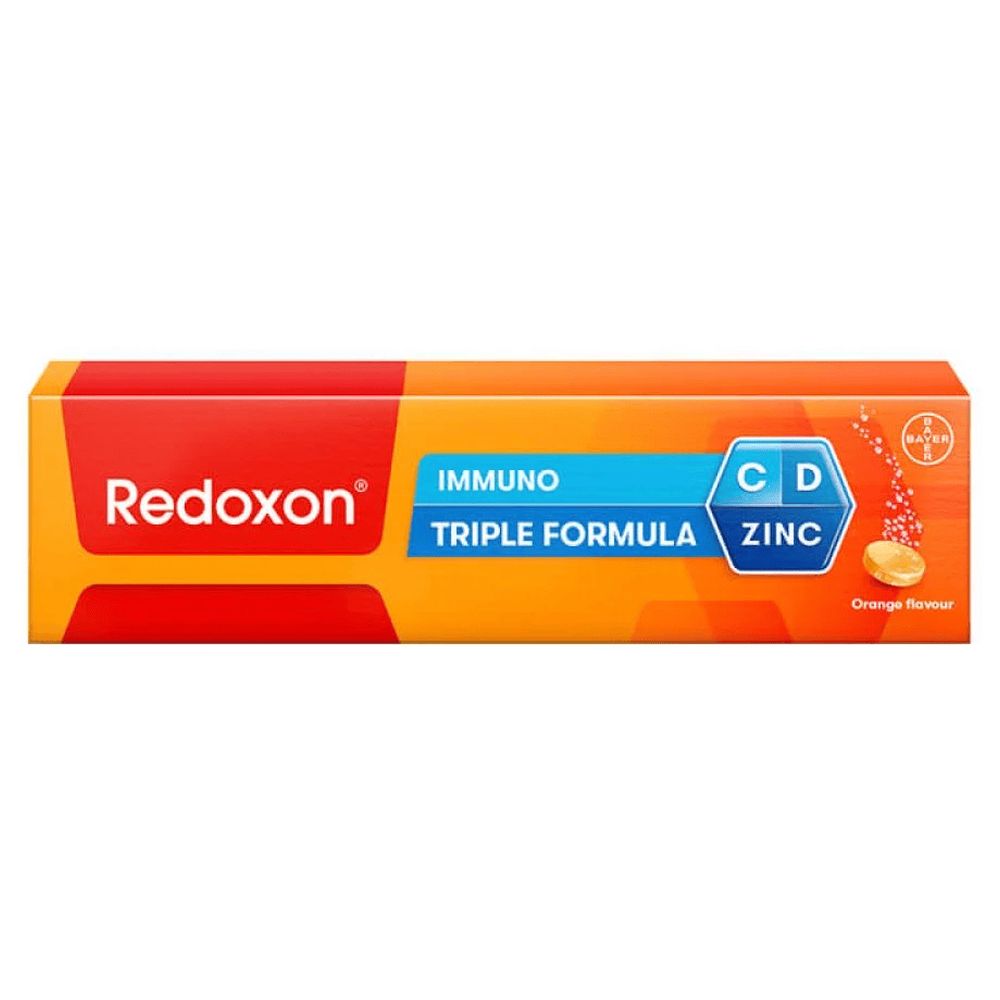 Redoxon - Triple Action Effervescent Tablets - 15 Pcs