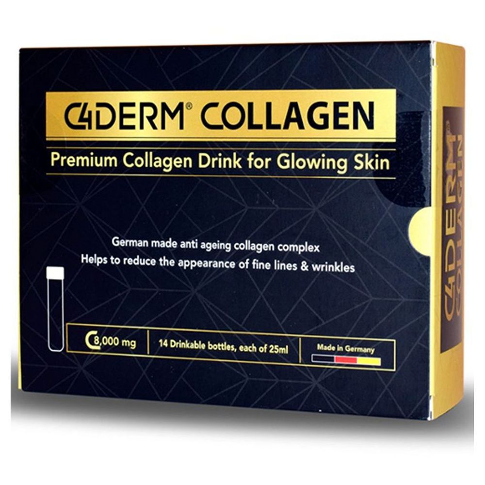 C4 Derm Collagen Supplement Drink - Pack of 14 - 25 ml