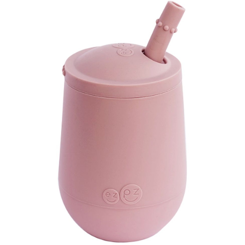 Ezpz - Mini Cup & Straw Training System - Blush - 118 ml