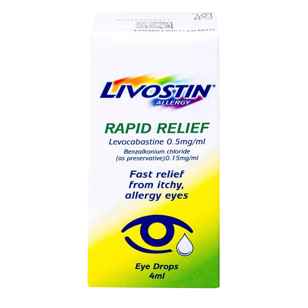 قطرات ليفوستين لتخفيف سريع للعين - 4 مل