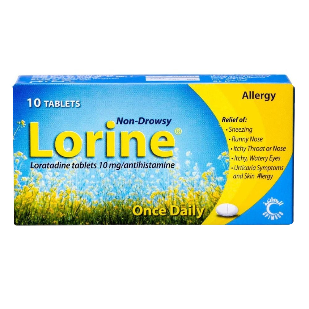 لورين - مضاد للحساسية لا يسبب النعاس - 10 أقراص