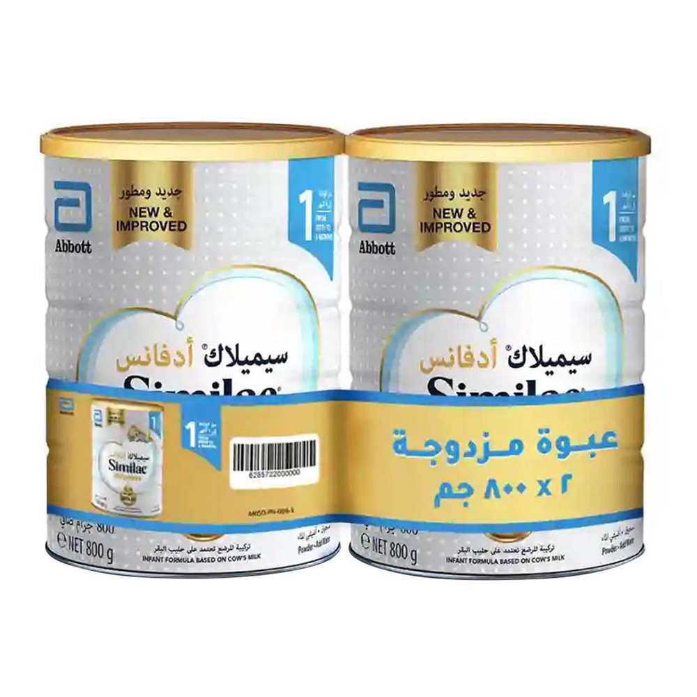Similac - Gold Follow Up Stage 1 Milk Formula - 800 gm - Pack of 2