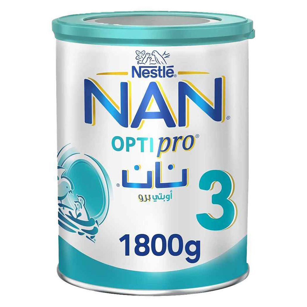 Nan - Optipro Stage 3 Cow Milk Formula - 1800 gm