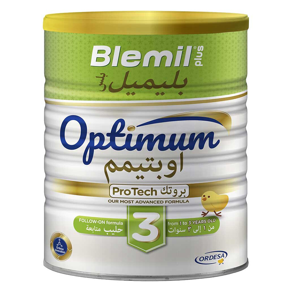Blemil - Plus 3 Optimum ProTech Nutritional Formula Milk Powder - 800 gm