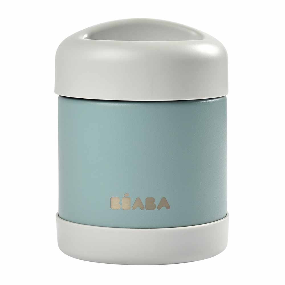 Beaba - Thermo-Portion Food Jar - Light Mist/Eucalyptus Green - 300 ml