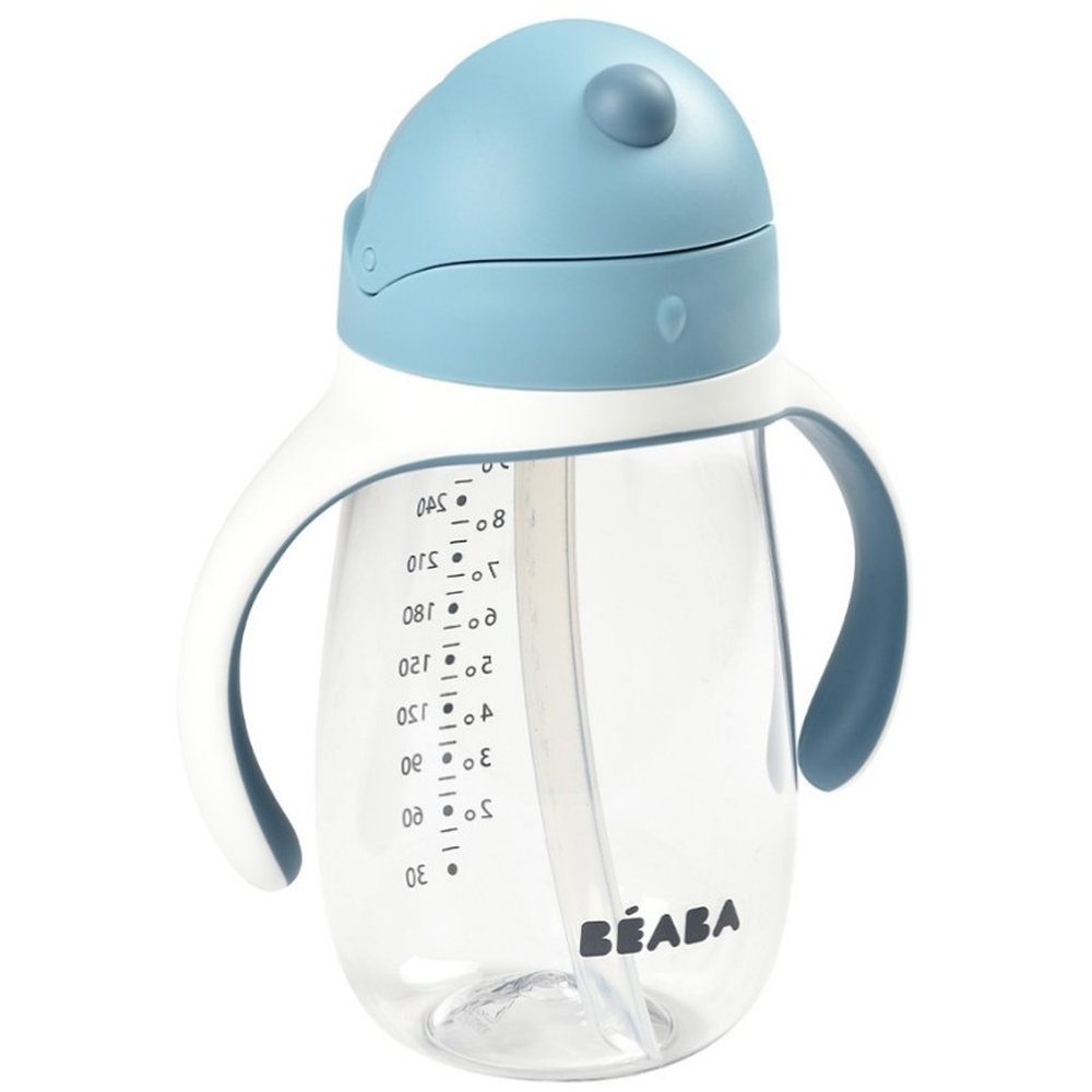 Beaba - Straw Cup - Windy Blue - 300 ml