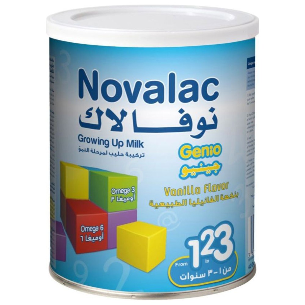 Novalac - Genio 123 Growing Up Milk - 400 gm