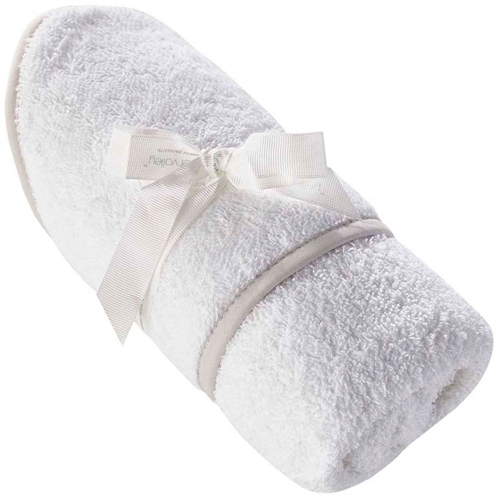 Kinder Valley - Hooded Towel - White