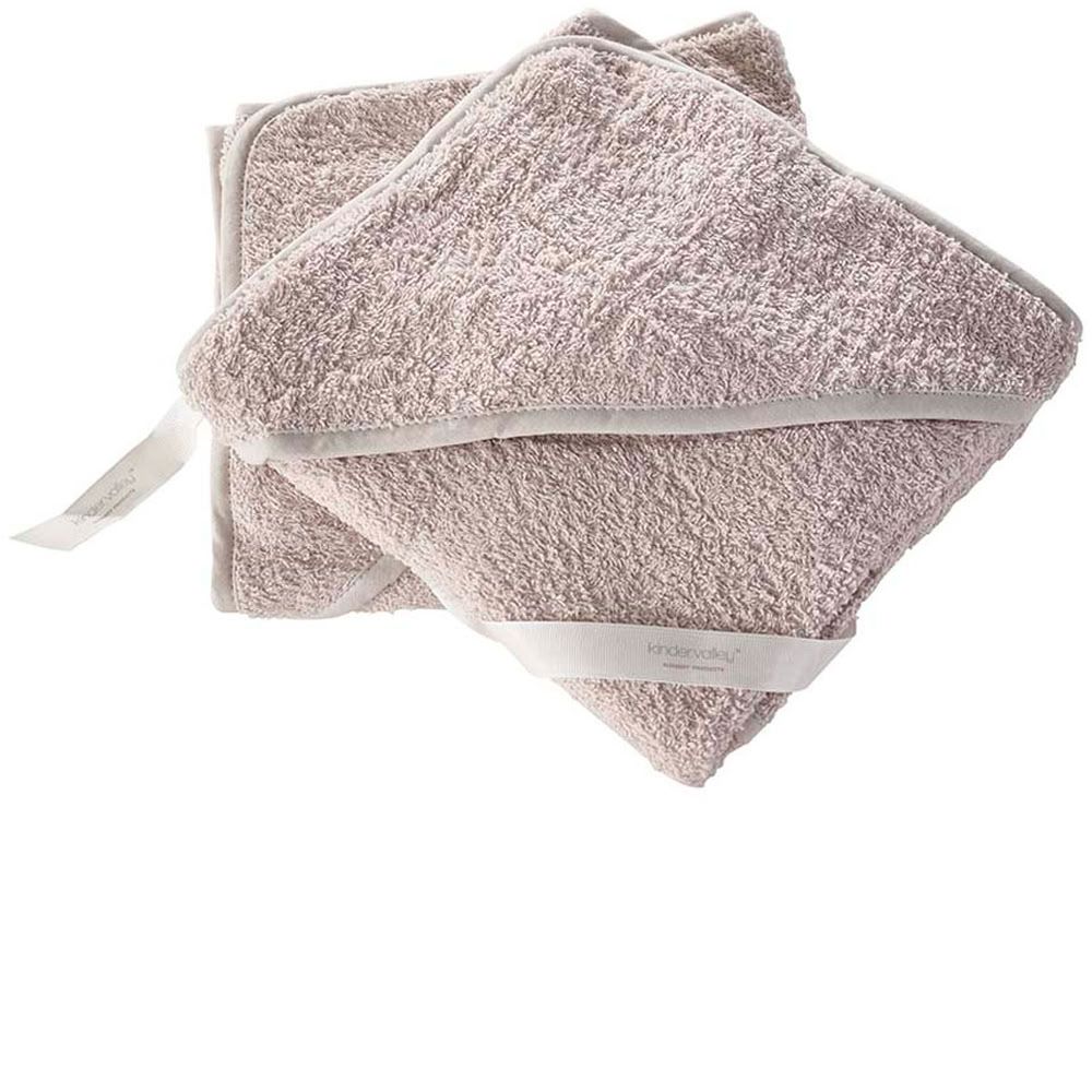 Kinder Valley - Hooded Towels - Grey - 2 Pcs