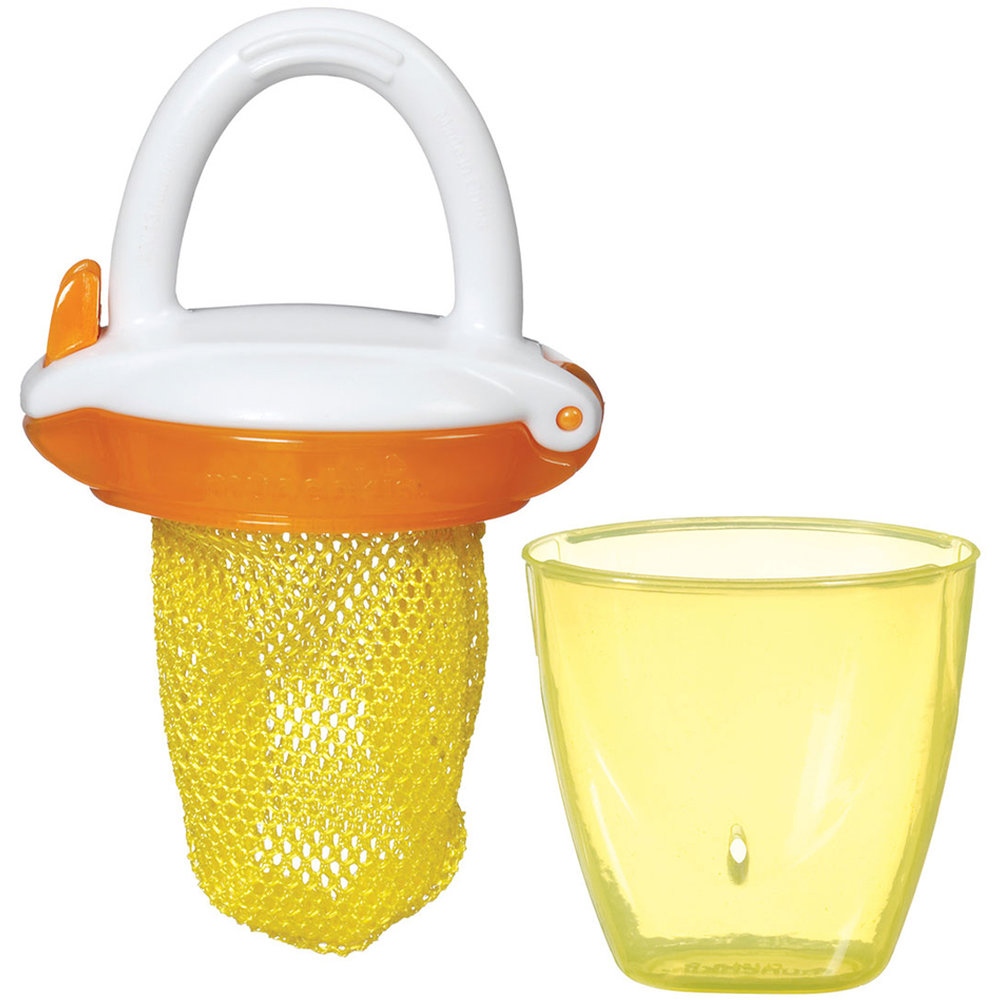 Munchkin - Deluxe Fresh Food Feeder - Yellow/Orange