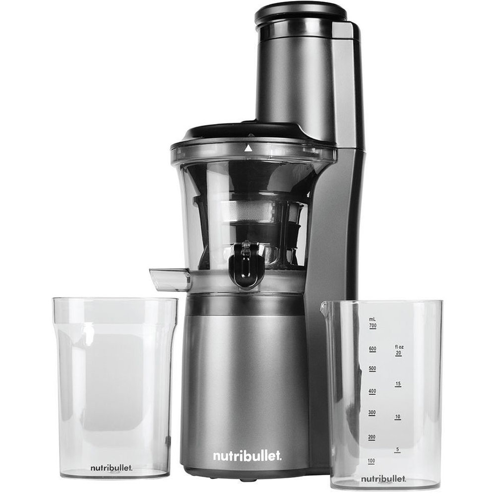Nutribullet 700 ml Slow Juicer, 150W, Charcoal Black, NB-SJ300