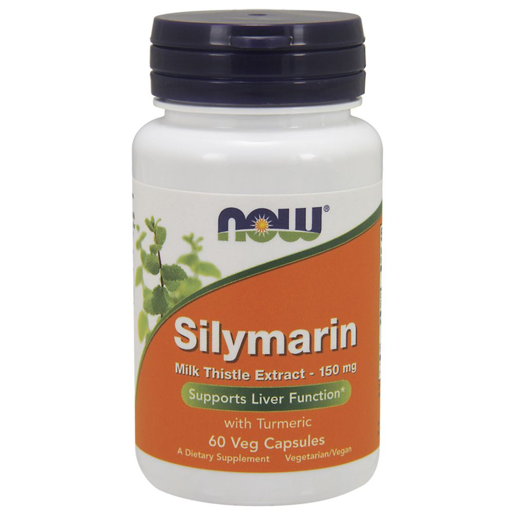 Now Foods - Silymarin Milk Thistle Extract - 60 Capsules