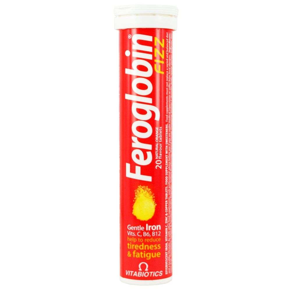 Vitabiotics - Feroglobin Fizz 20 Effervescent Tablets