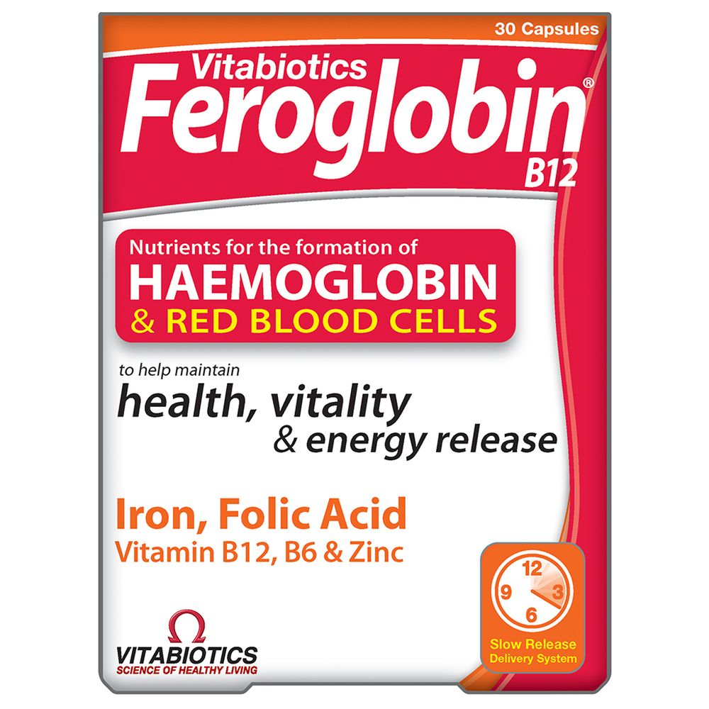 Vitabiotics - Feroglobin B12 30 Capsule