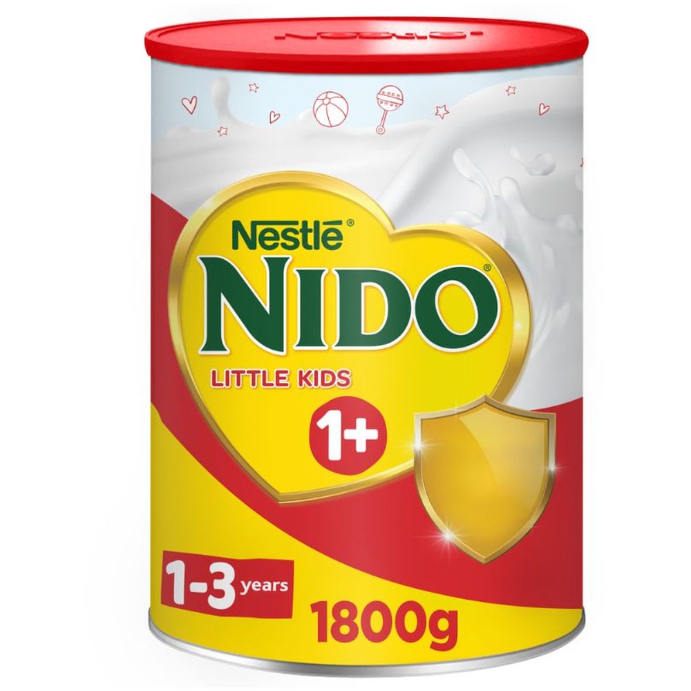 Nestle - NIDO Little Kid 1+ Growing Up Milk Powder Tin - 1800 gm