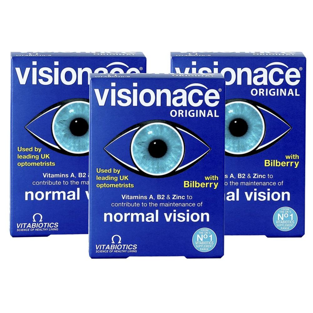 Vitabiotics - Visionace 30 Tablets Pack of 3
