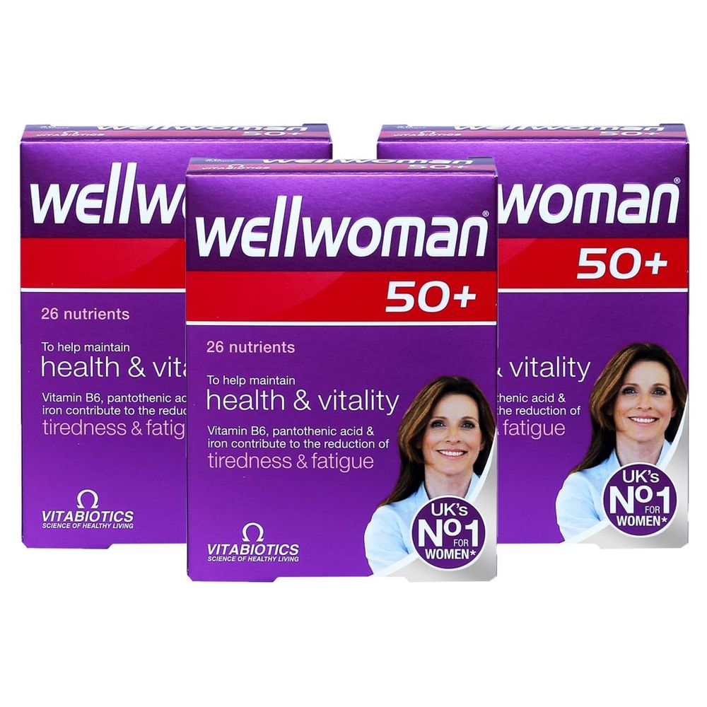 Vitabiotics - Wellwoman 50+ 30 Tablets Pack of 3