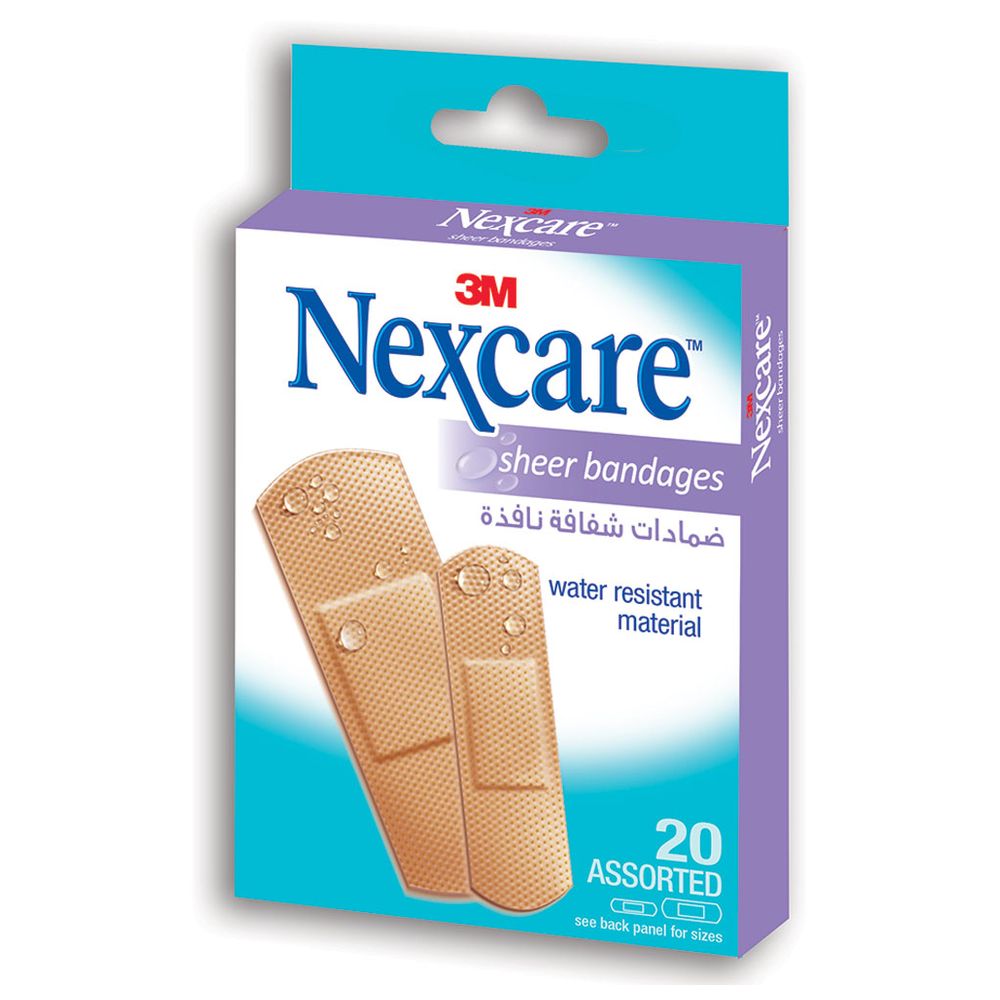 Nexcare - Sheer Water Resistant Bandage