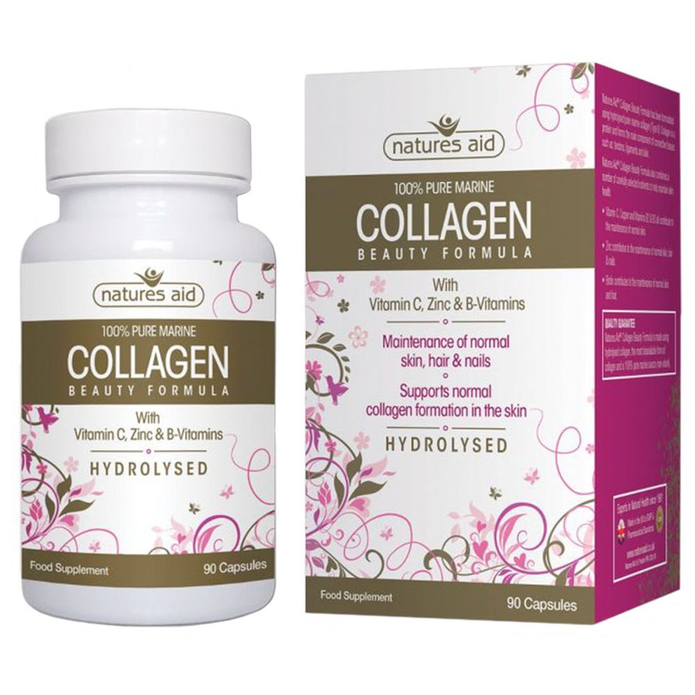 Natures Aid - Collagen Beauty Formula - 90 capsules