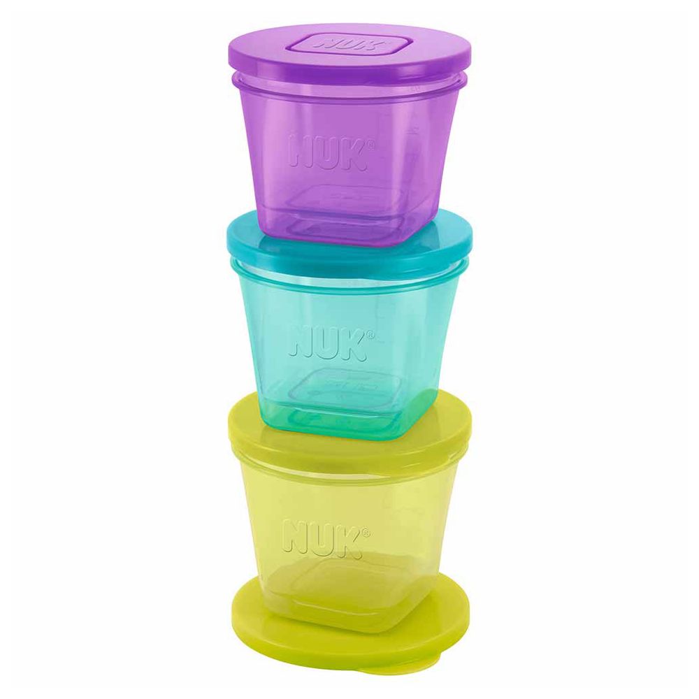 Nuk - Food Pots - 3 Pc Set