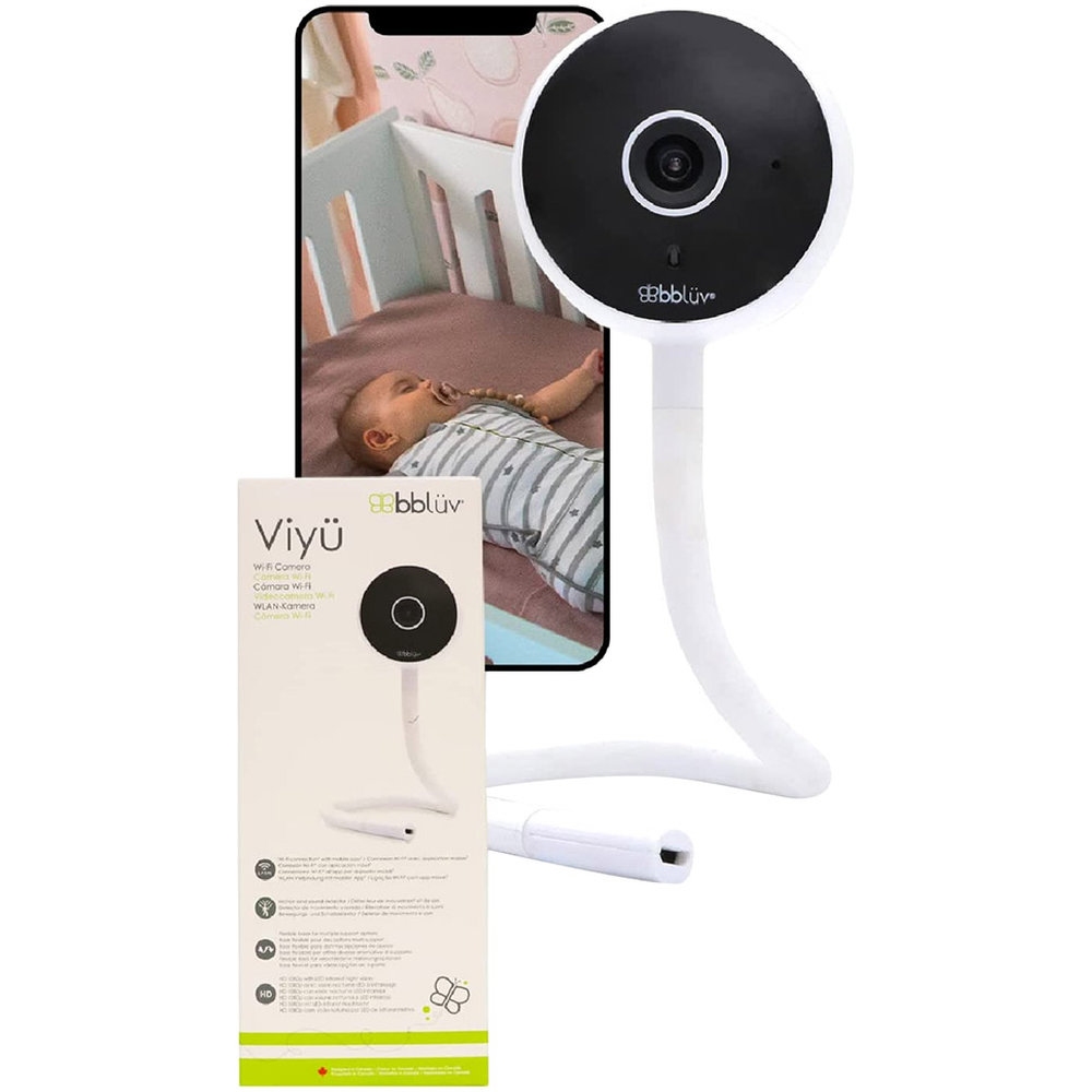 Bbluv - Viyu Smart Wi-Fi Baby Monitor Camera