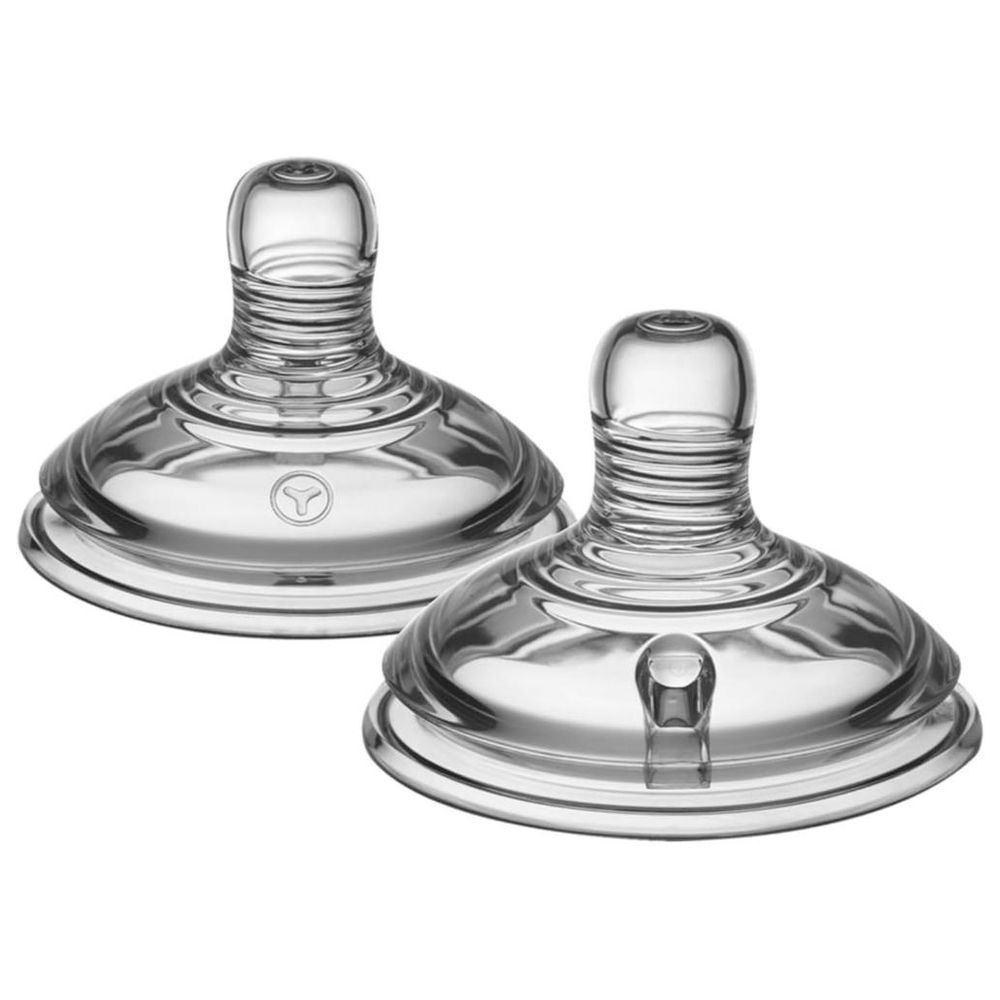 Tommee Tippee - Teats Thick Feed Silicone 6m+ - 2 Pc Set