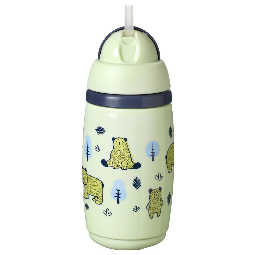 Tommee Tippee - Superstar Insulated Straw Cup - Green - 266 ml