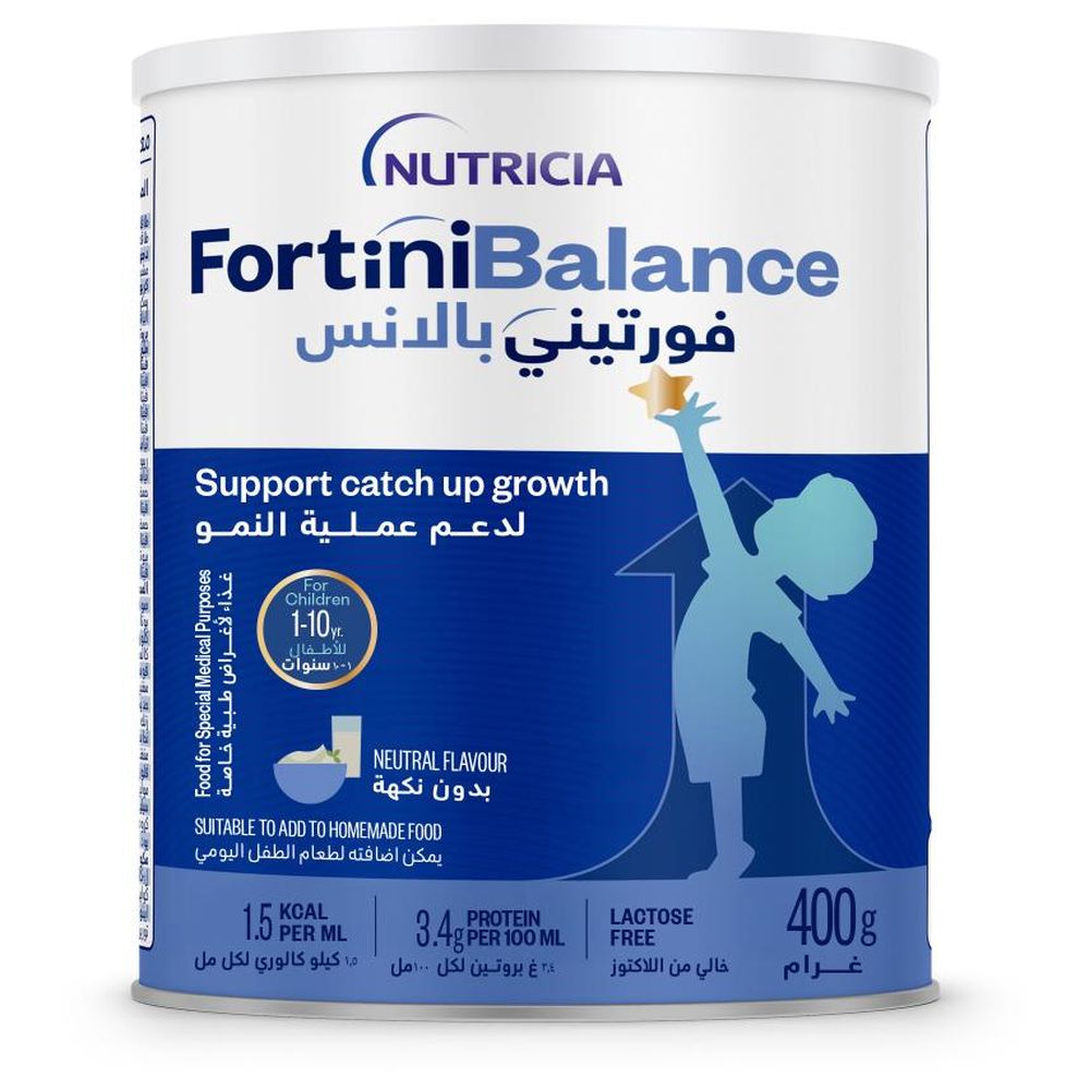 Nutricia - Fortini Balance Food Supplement - Neutral Flavour - 400 gm