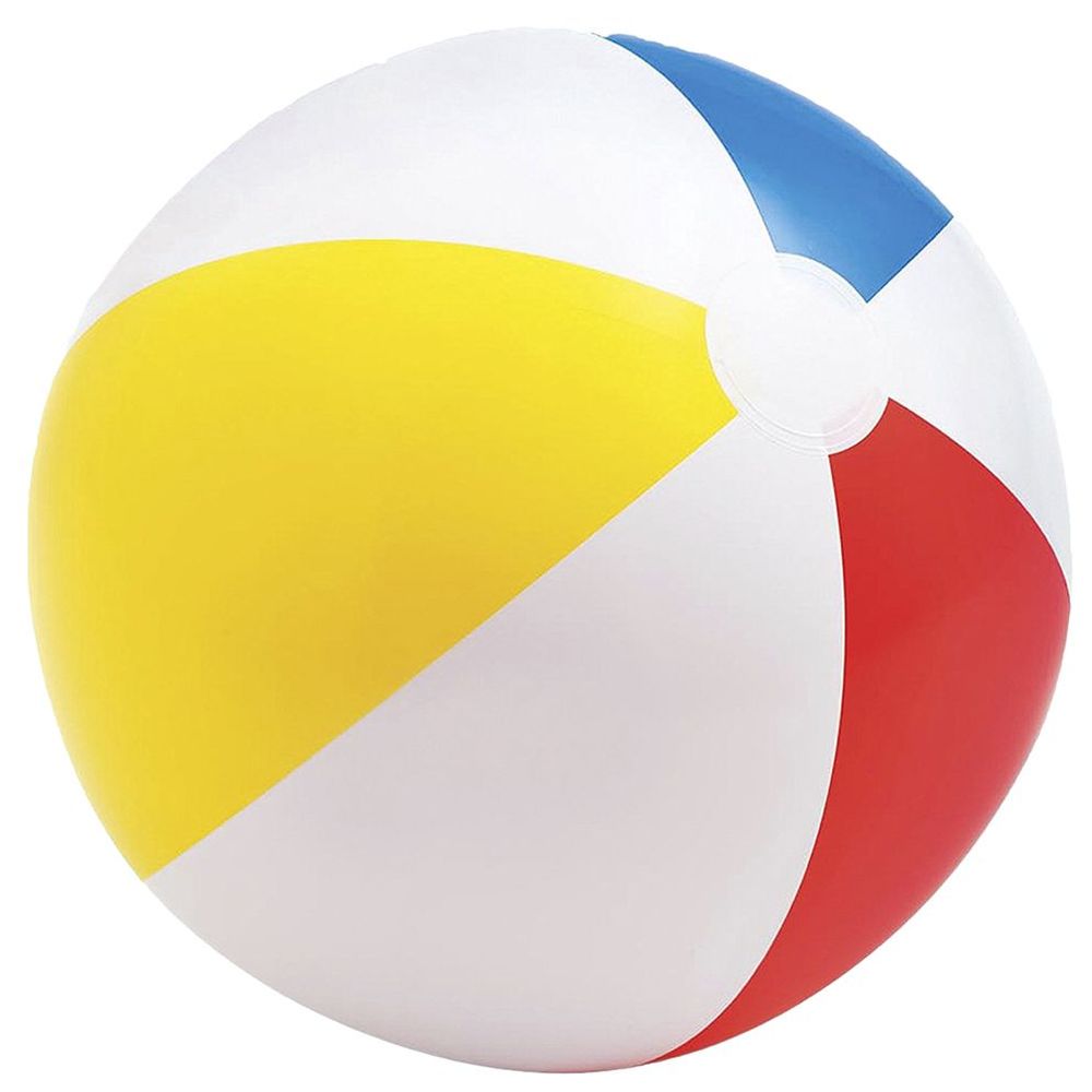 Intex - Glossy Inflatable Beach Ball - 51cm
