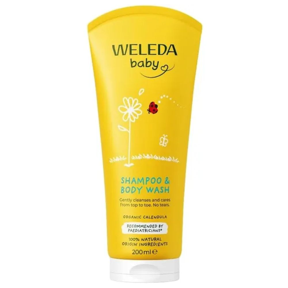 Weleda - Baby Calendula Body Wash & Shampoo - 200 ml