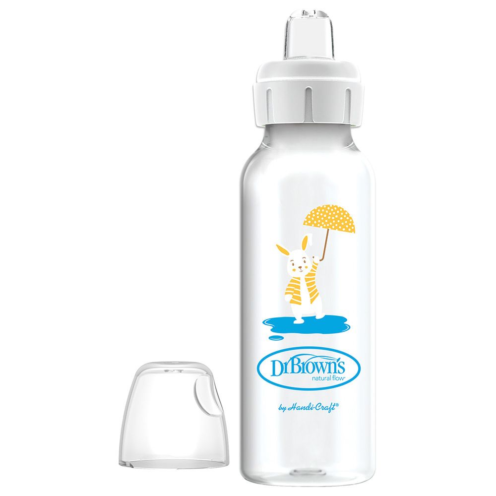 Dr. Brown's Polypropylene Narrow Options+ Sippy Spout Bottle - Bunny