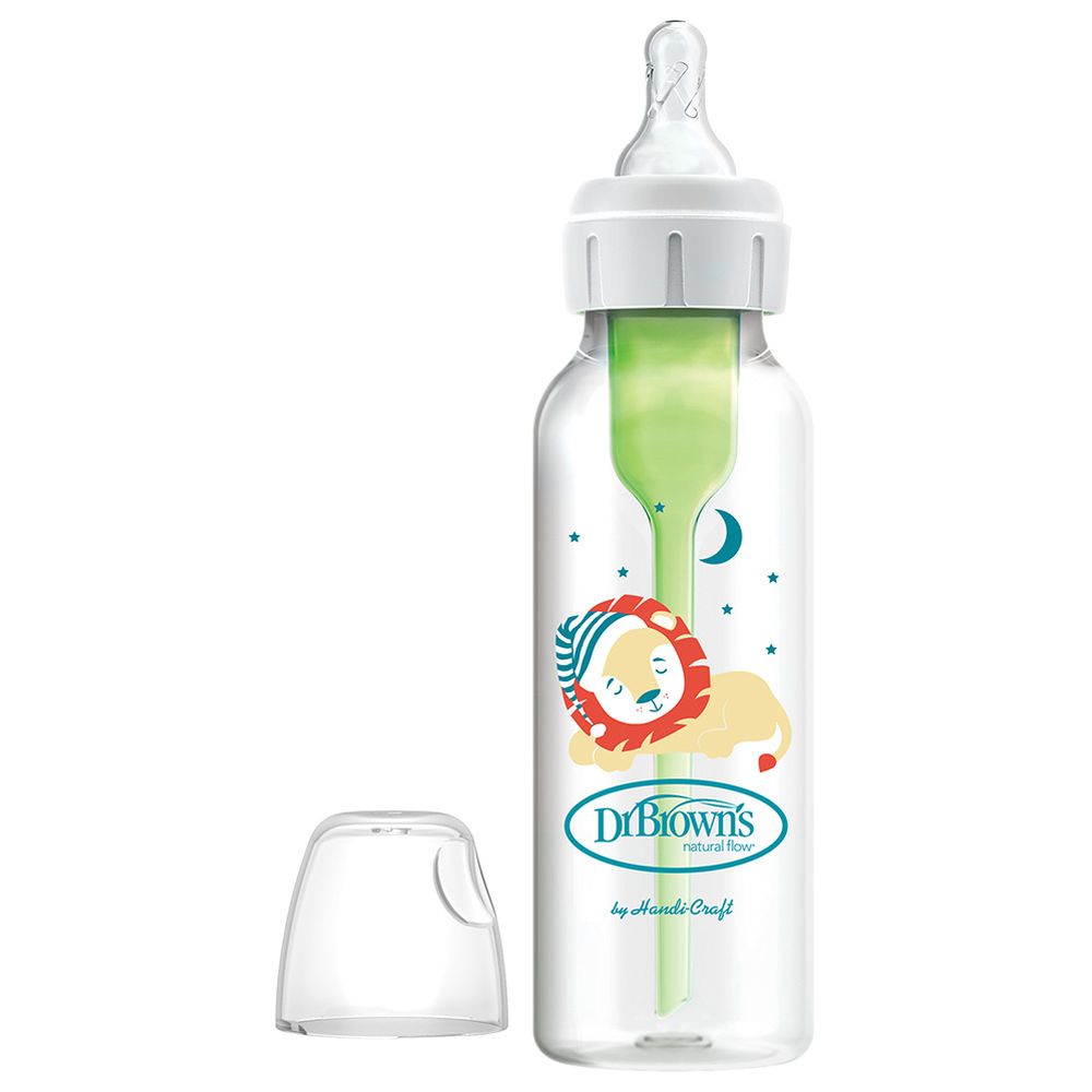 Dr. Brown's - Anti-Colic Feeding Bottle - Lion Deco - 250 ml