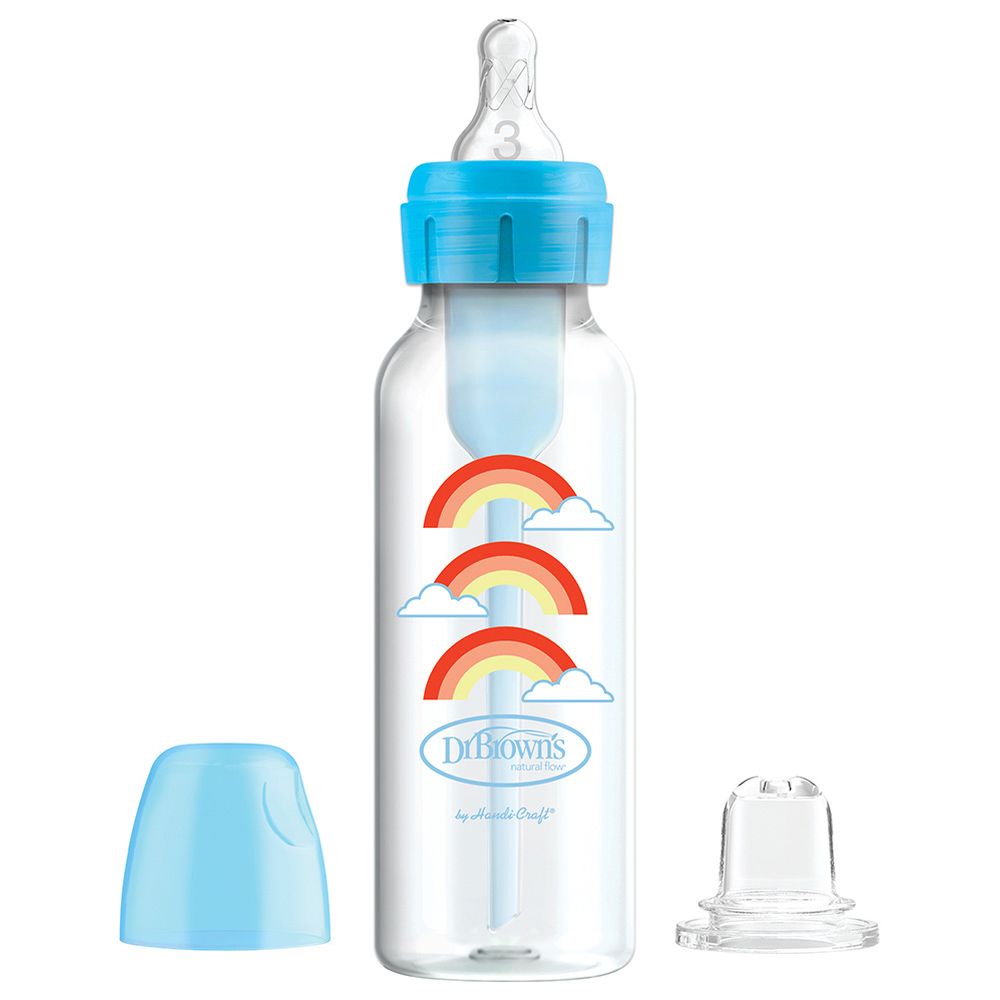 Dr. Brown's - Narrow Options+ Bottle - Blue - 250 ml