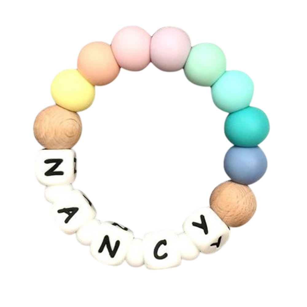Desert Chomps - Personalized Teether Solo - Rainbow