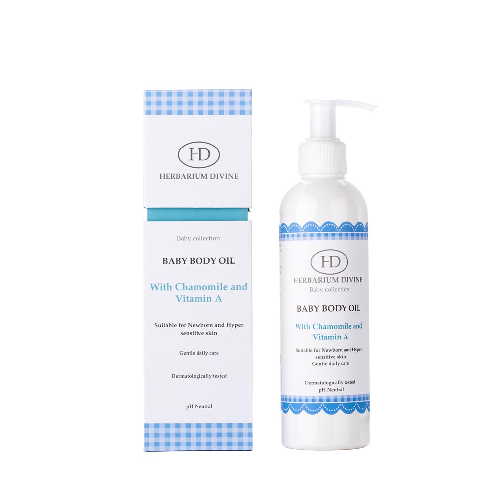 Herbarium Divine - Baby Body Oil with Chamomile & Vitamin A