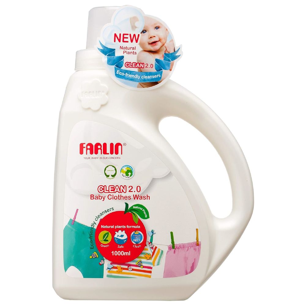 Farlin - Clean 2.0 Baby Clothes Wash 1000ml
