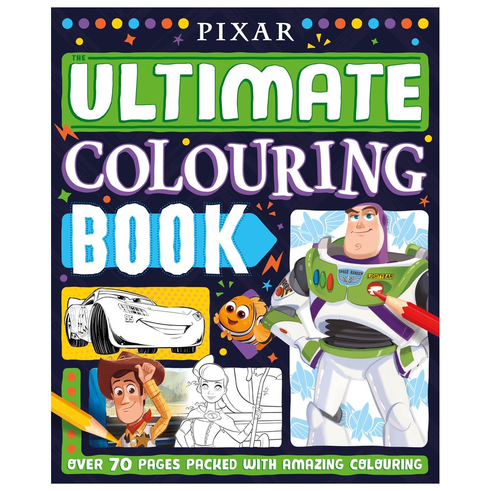 Pixar: The Ultimate Colouring Book - Buzz Lightyear