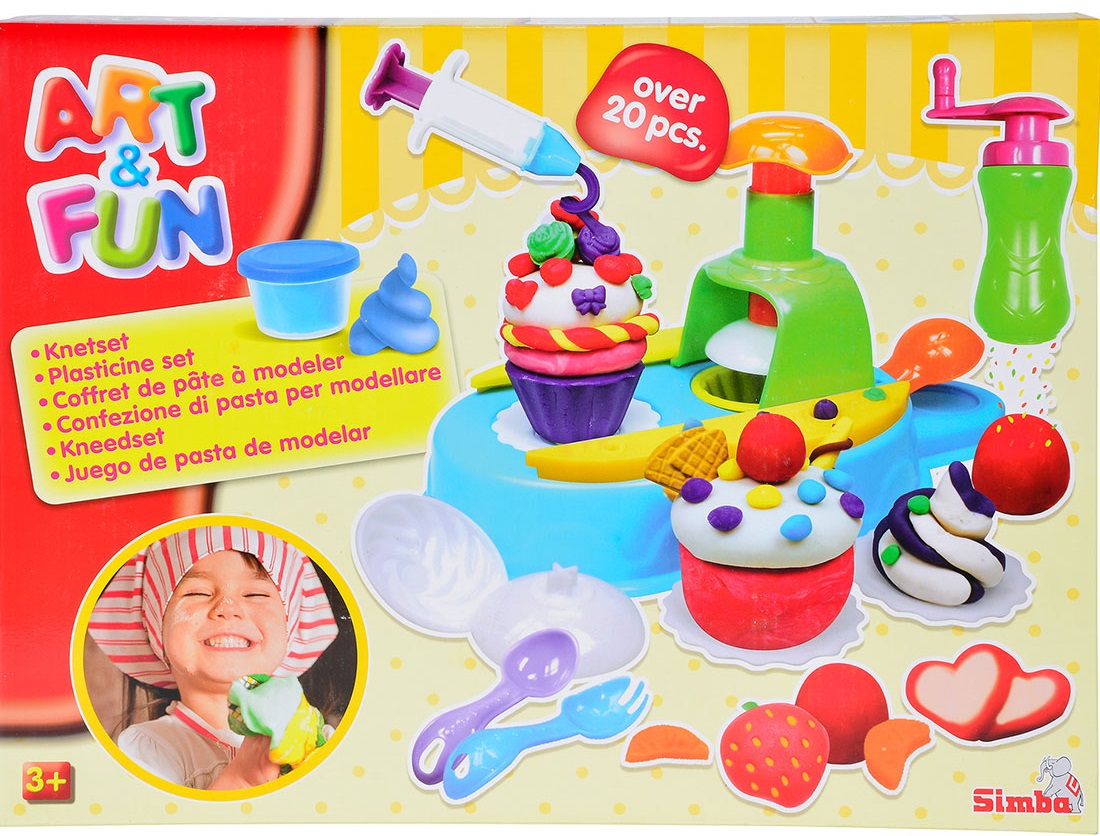 Art & Fun - Plastic Dough Cupcake