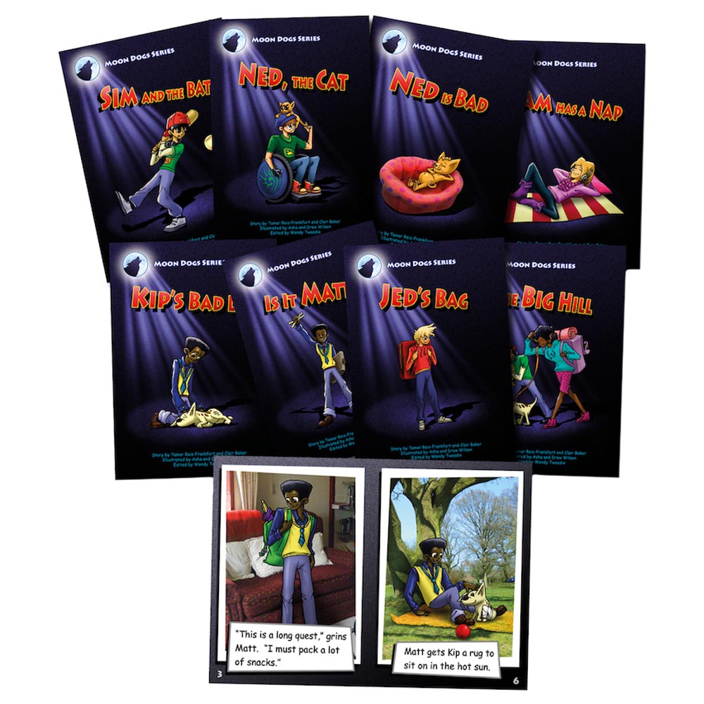 سلسلة كتب كلاب القمر - مجموعة 1