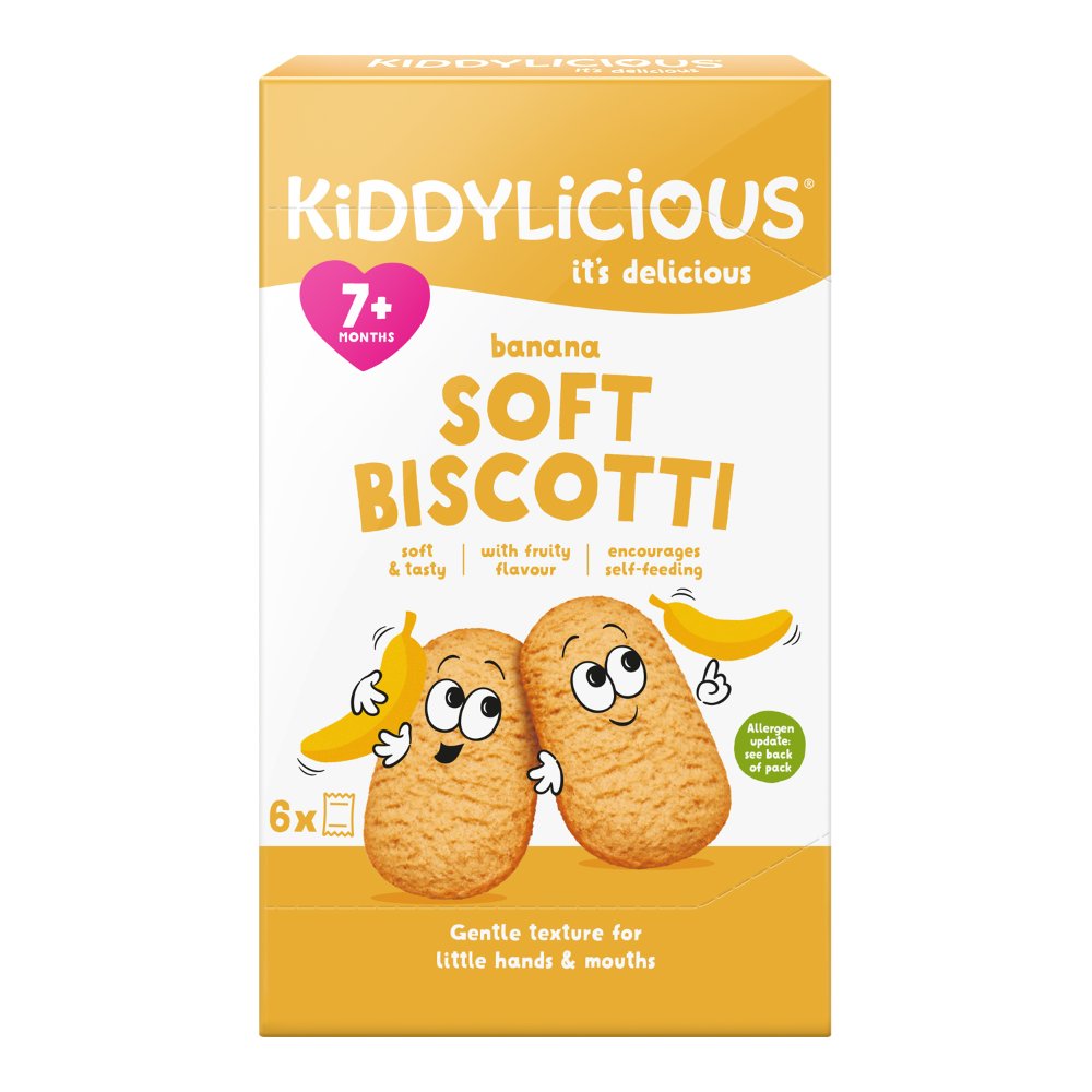 Kiddylicious - Banana Soft Biscotti