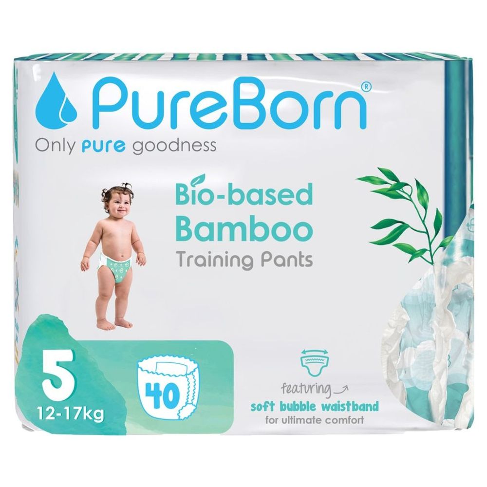 Pure Born - Pull ups Diaper Pack Sz 5 - XL 40's - Assorted