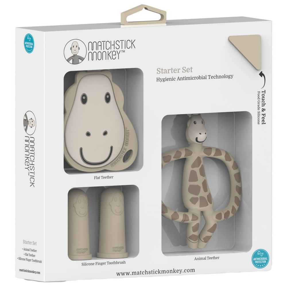 Matchstick Monkey - Gigi Giraffe Teething Starter Set