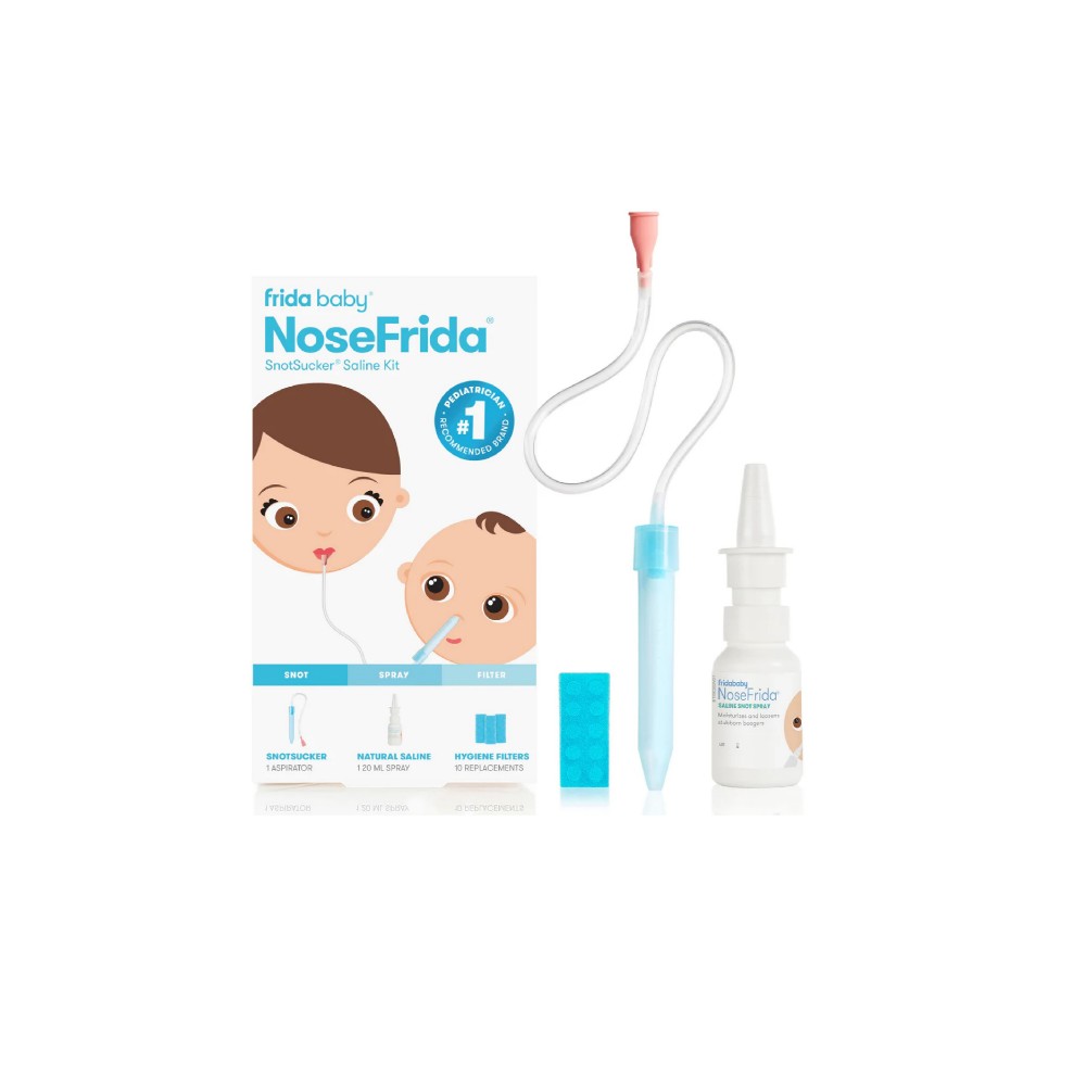 Fridababy - NoseFrida Snotsucker Saline Kit