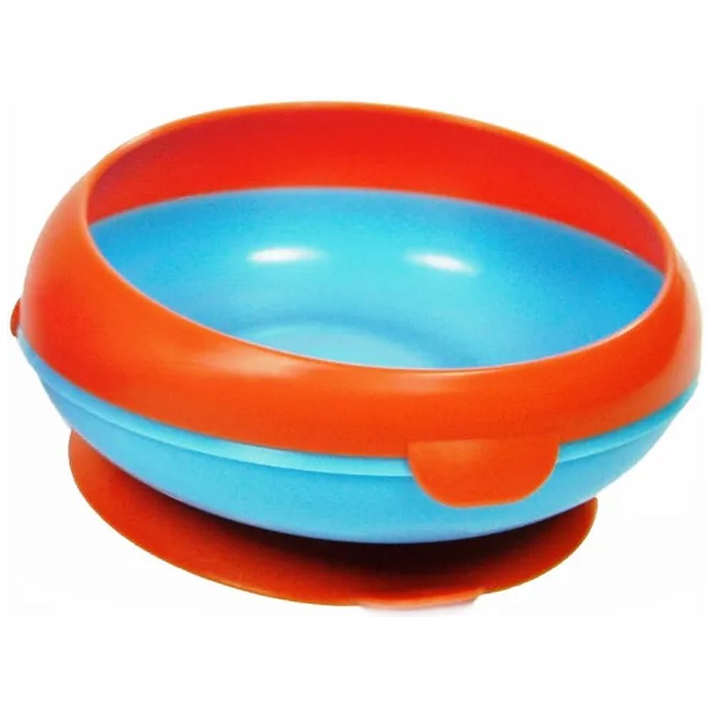 The First Years Inside Scoop Suction Bowl Orange/Blue