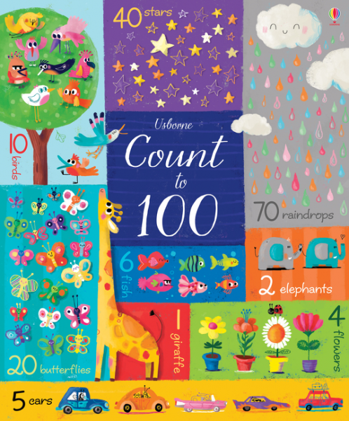 كتب أسبورن-  كتاب الأطفال "Count to 100"  