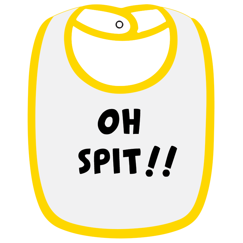 Twinkle Hands - Spit Happens Baby Bib