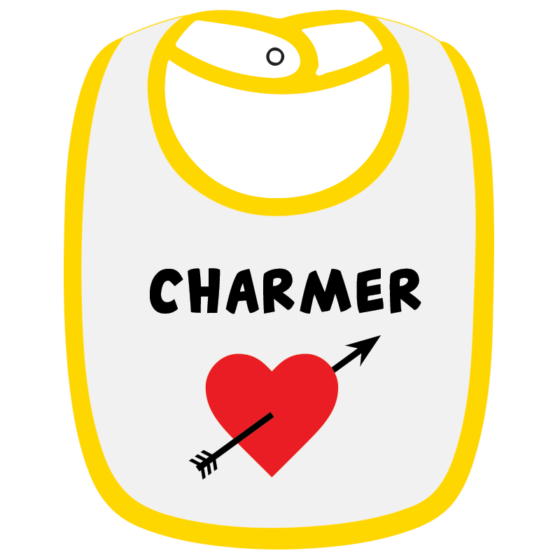 Twinkle Hands - Charmer Baby Bib