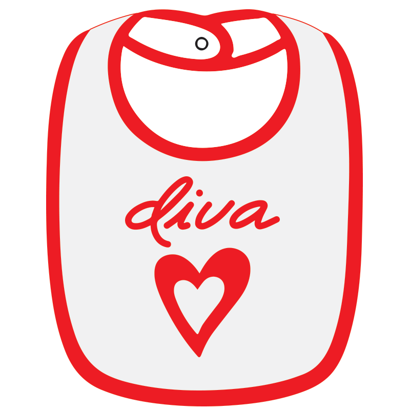 Twinkle Hands - Diva Baby Bib